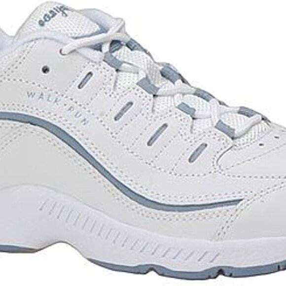 Women's Leather Sneaker Size 8.5 Lightweight Orthotic Friendly Walking Shoe